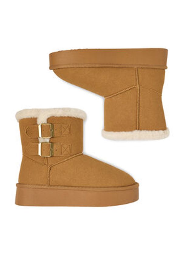 Jenny - JENNY Śniegowce CEO-HDR241212-4 Brązowy. Kolor: brązowy. Materiał: materiał