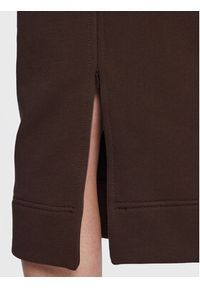 N°21 Spódnica dresowa 23E N2M0 C051 4038 Brązowy Regular Fit. Kolor: brązowy. Materiał: bawełna, dresówka #2