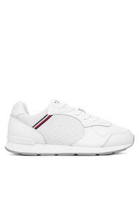 TOMMY HILFIGER - Tommy Hilfiger Sneakersy Maxlite 1A FM0FM05740 Biały. Kolor: biały. Materiał: skóra