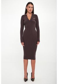 Elisabetta Franchi - Sukienka z jedwabiem ELISABETTA FRANCHI. Materiał: jedwab #2