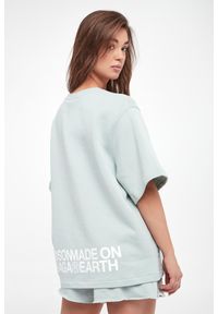 Misaga - Bluza damska z krótkim rękawem 19 MISAGA. Długość rękawa: krótki rękaw. Długość: krótkie #4