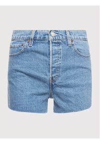 Levi's® Szorty jeansowe 77879-0005 Slim Fit. Kolor: niebieski. Materiał: jeans, bawełna