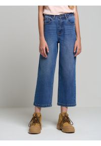 Big-Star - Spodnie jeans dziewczęce Sia 335. Stan: podwyższony. Kolor: niebieski. Materiał: jeans. Wzór: gładki. Styl: klasyczny #3