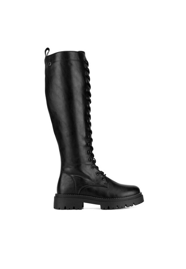 DeeZee Kozaki WS5865-26 Czarny. Kolor: czarny. Materiał: materiał