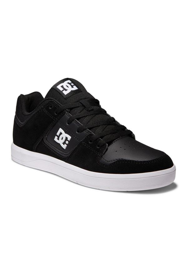 DC Shoes - Skórzane buty skate dla Mężczyzn DC CURE Czarny. Kolor: czarny. Materiał: guma, skóra. Szerokość cholewki: normalna. Sport: skateboard