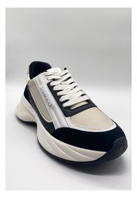 Pinko - PINKO Sneakersy PINKO SNEAKER TUMBLED LEATHER/COW SUEDE/SPREADING - SS0031P033 Czarny. Kolor: czarny #1