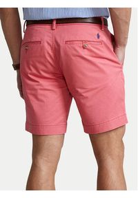 Polo Ralph Lauren Szorty materiałowe 710799213014 Różowy Slim Fit. Kolor: różowy. Materiał: bawełna #3