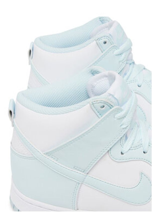 Nike Sneakersy Dunk High Nn FV5960 100 Biały. Kolor: biały. Materiał: skóra