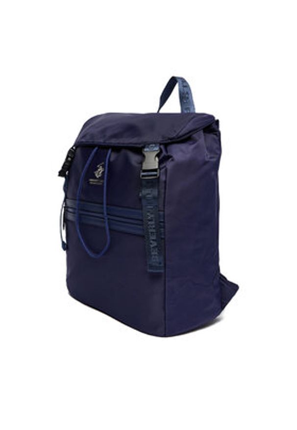 Beverly Hills Polo Club Plecak C-BHPC-B-006-08 Granatowy. Kolor: niebieski. Materiał: poliester