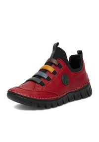 Rieker Sneakersy CEO-57550-33 Czerwony. Kolor: czerwony. Materiał: skóra #8