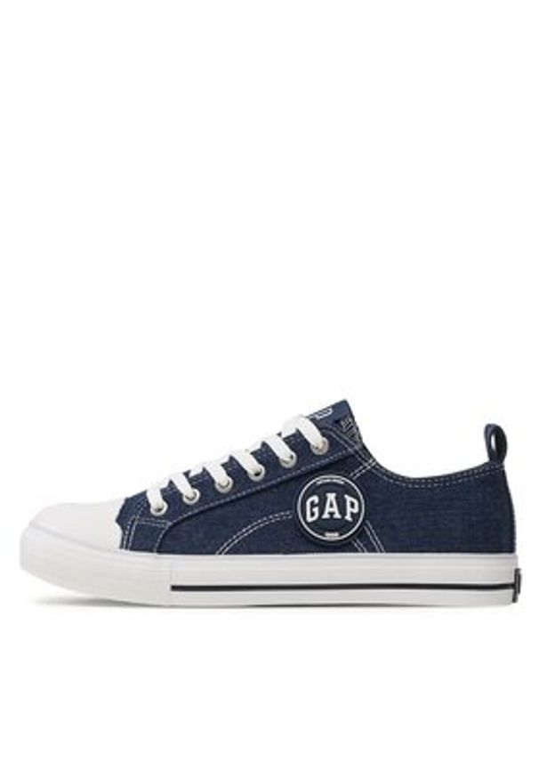 GAP - Gap Trampki Houston Dnm GAL001F5TMELYBGP Granatowy. Kolor: niebieski. Materiał: materiał
