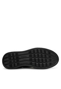 ecco - ECCO Sneakersy 22381350472 Czarny. Kolor: czarny. Materiał: zamsz, skóra #5