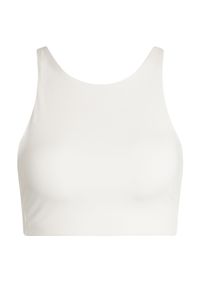 GIRLFRIEND COLLECTIVE - Biały top Topanga Ivory. Kolor: biały. Materiał: jeans, materiał. Długość rękawa: na ramiączkach #5