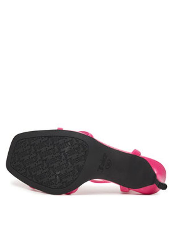 Juicy Couture Sandały HY1500-2 Różowy. Kolor: różowy. Materiał: syntetyk, materiał