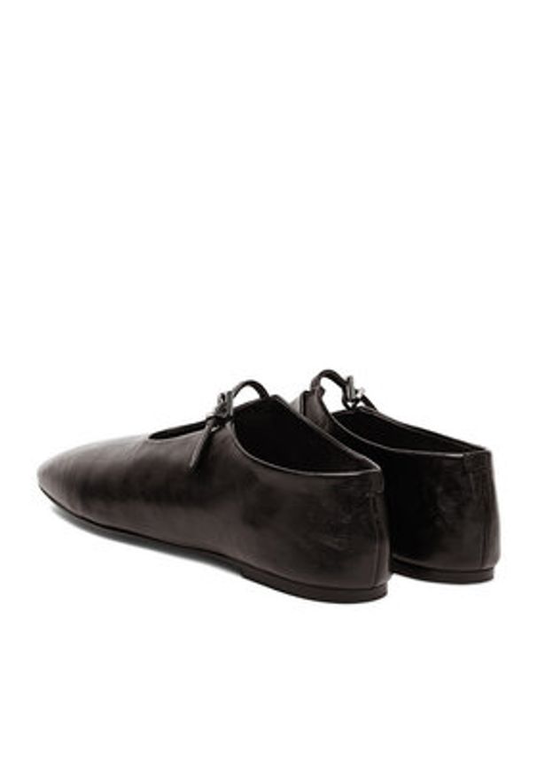 Gino Rossi - GINO ROSSI Baleriny EO-ELSA-V2080 Brązowy. Kolor: brązowy. Materiał: skóra