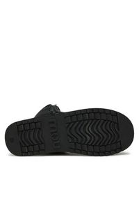 Mou Śniegowce Mini Eskimo Platform Boot FW681000A Czarny. Kolor: czarny. Materiał: skóra. Obcas: na platformie #4