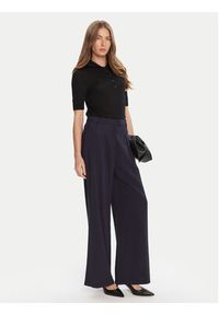 BOSS Sweter Fidenka 50545015 Czarny Regular Fit. Kolor: czarny. Materiał: wełna
