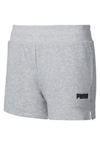 Krótkie spodenki damskie Puma ESS. Kolor: czarny, szary, wielokolorowy. Długość: krótkie. Sport: fitness
