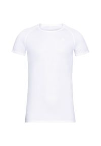 Koszulka męska Odlo BL TOP crew neck s/s ACTIVE F-DRY LIGHT. Kolor: biały