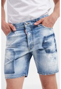 Spodenki jeansowe DSQUARED2. Materiał: jeans