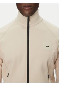 BOSS Bluza Skaz 50537205 Beżowy Regular Fit. Kolor: beżowy. Materiał: bawełna #4