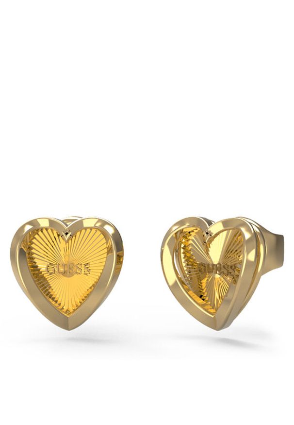 Guess Kolczyki JUBE04 612JW Złoty. Materiał: metalowe. Kolor: złoty