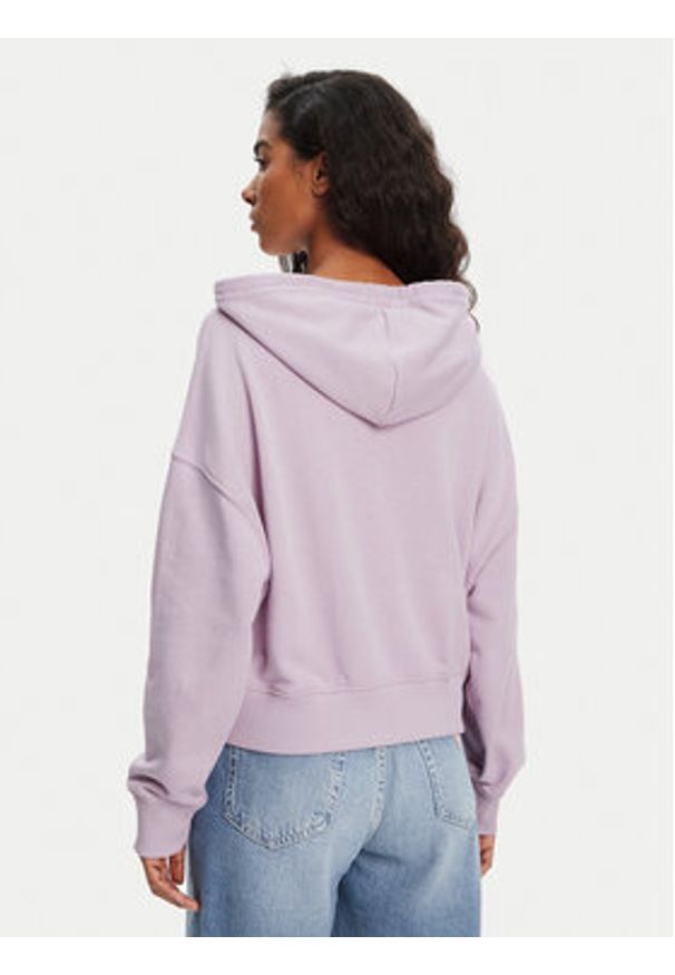Billabong Bluza All Time EBJFT00146 Fioletowy Boxy Fit. Kolor: fioletowy. Materiał: bawełna