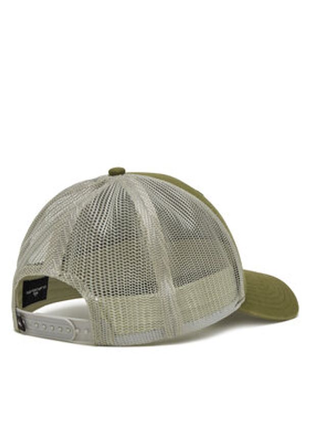 Quiksilver Czapka z daszkiem Down The Hatch AQYHA05096 Zielony. Kolor: zielony. Materiał: materiał