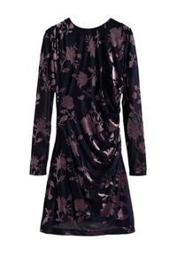 Desigual Sukienka koktajlowa Medora 25WWVK27 Czarny Slim Fit. Kolor: czarny. Materiał: syntetyk. Styl: wizytowy #5