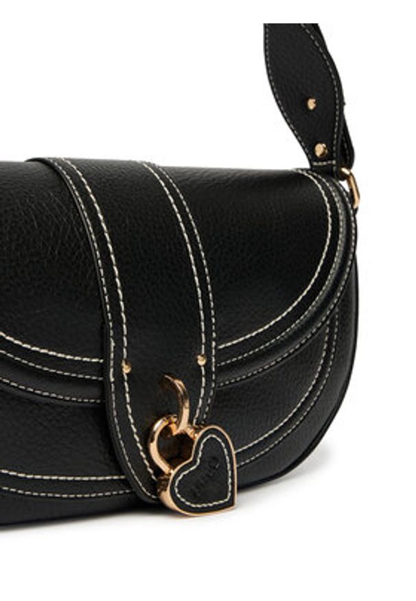 Liu Jo Torebka AA6062 E1109 Czarny. Kolor: czarny. Materiał: skórzane