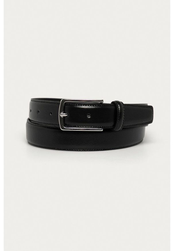 Jack & Jones - Pasek. Kolor: czarny