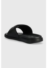 Lacoste klapki CROCO DUALISTE damskie kolor czarny 43CFA0040. Kolor: czarny. Materiał: materiał #2