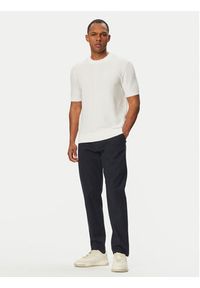 BOSS Sweter H-Nilton 50560468 Biały Regular Fit. Kolor: biały. Materiał: bawełna #2