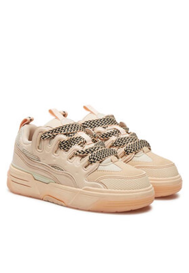 Bronx Sneakersy 66545-PC 3809 Różowy. Kolor: różowy. Materiał: materiał