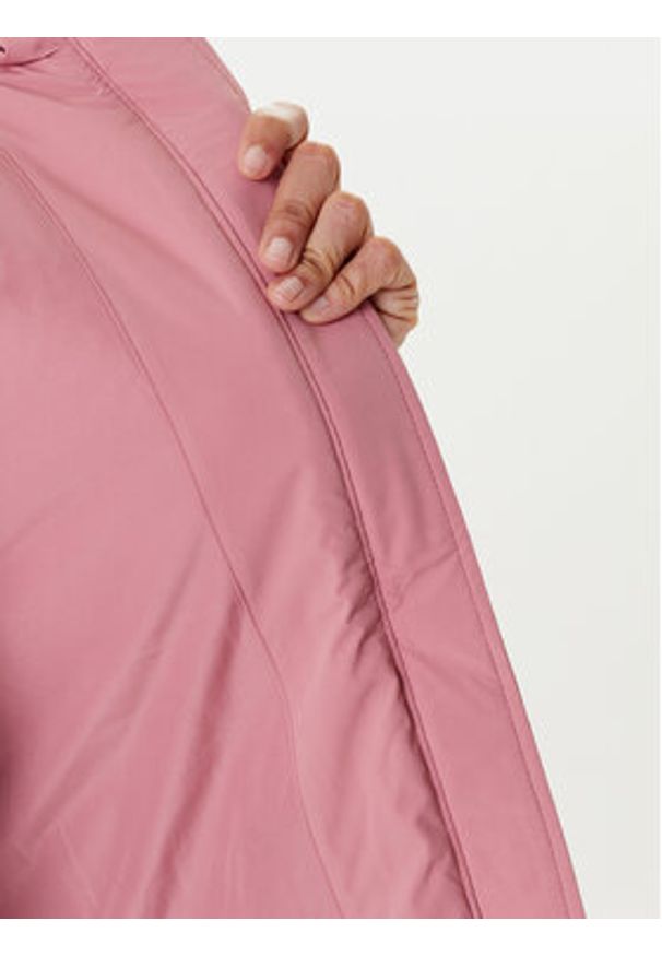 Tommy Jeans Kurtka przejściowa DW0DW20959 Różowy Slim Fit. Kolor: różowy. Materiał: syntetyk