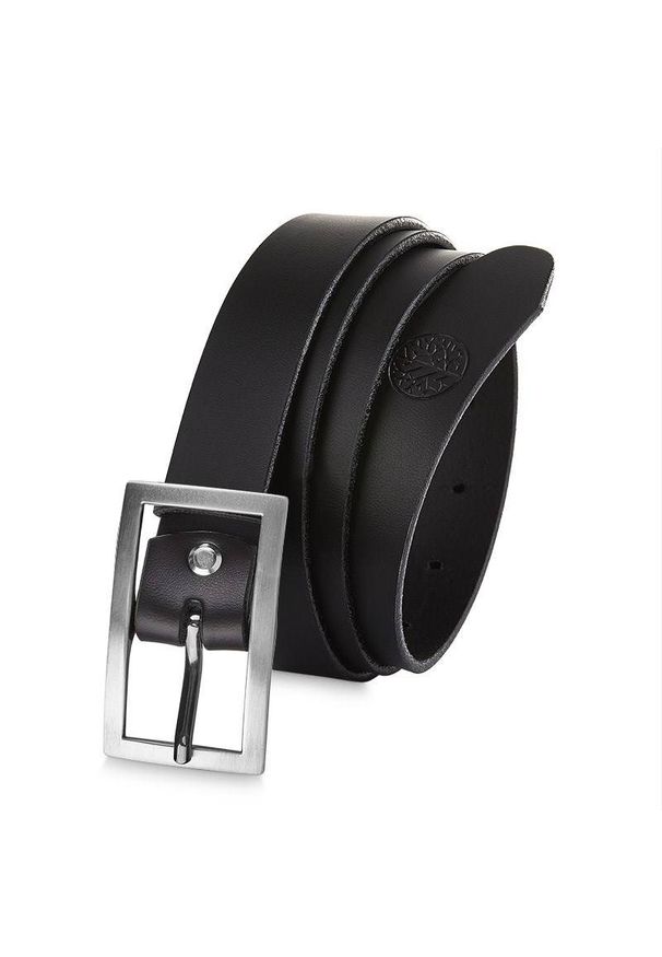 Betlewski - Skórzany pasek damski SILVA Czarny 100. Kolor: czarny. Materiał: skóra. Wzór: paski