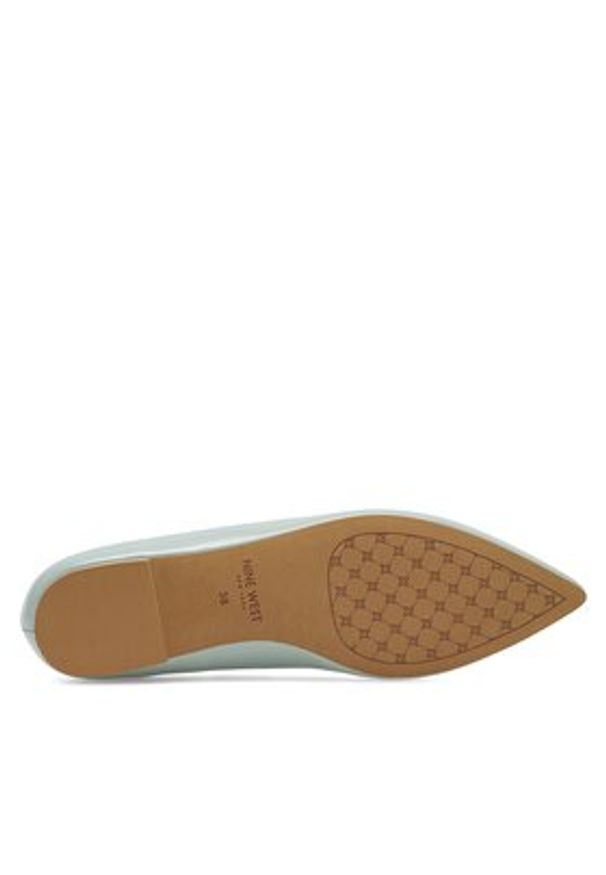 Nine West Baleriny WFA2622-1 Niebieski. Kolor: niebieski. Materiał: skóra