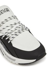 Versace Jeans Couture Sneakersy 78YA3SA3 Czarny. Kolor: czarny. Materiał: materiał #6