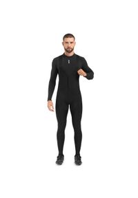 SIROKO - Długie spodnie rowerowe zimowe męskie DW Troms. Kolor: czarny. Materiał: materiał. Długość: długie. Sezon: zima. Sport: kolarstwo #1