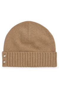 Lauren Ralph Lauren - Czapka LAUREN RALPH LAUREN. Kolor: beżowy #1