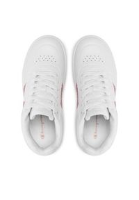 Champion Sneakersy Rebound Platform Sparkle S11519-CHA-WW006 Biały. Kolor: biały. Materiał: skóra. Obcas: na platformie #2