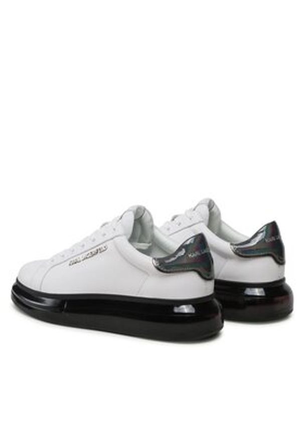 Karl Lagerfeld - KARL LAGERFELD Sneakersy KL52625 Biały. Kolor: biały. Materiał: skóra