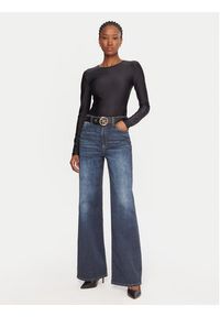 Guess Jeansy W5YA1A D0213 Granatowy Wide Leg. Kolor: niebieski #4