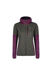 MONTURA - Damska kurtka z kapturem Montura Alpha Evo. Typ kołnierza: kaptur. Kolor: zielony. Sport: wspinaczka #1