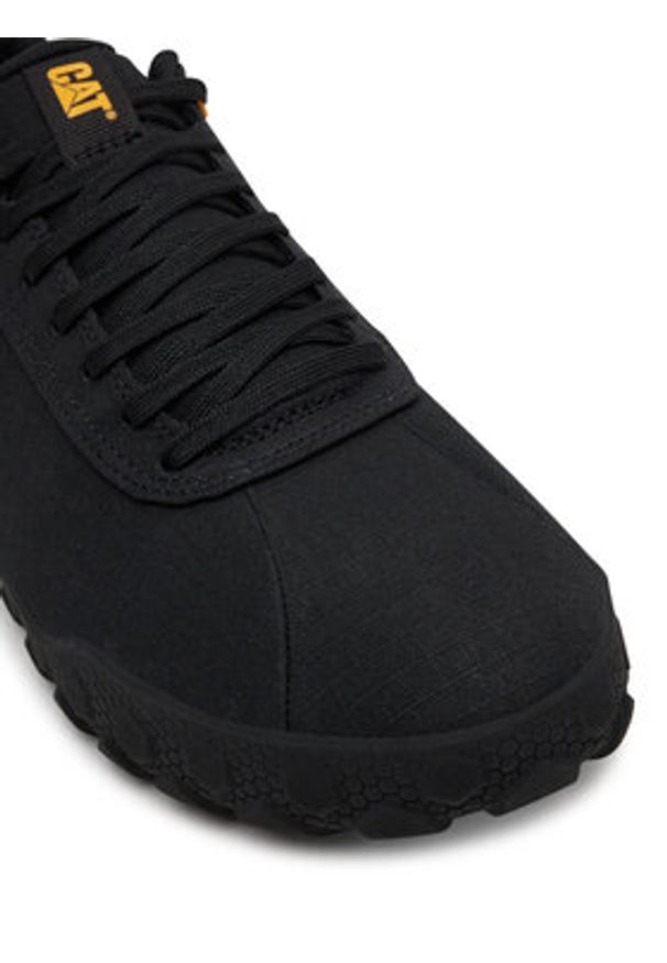 CATerpillar Sneakersy Hex Canvas P726263 Czarny. Kolor: czarny. Materiał: zamsz, skóra