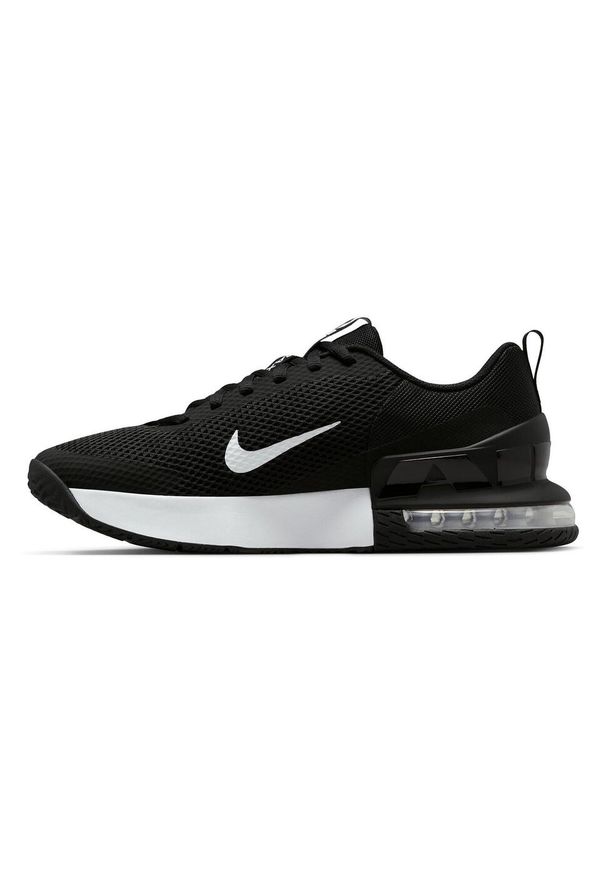 Buty do chodzenia męskie Nike Air Max Alpha Trainer 6. Zapięcie: sznurówki. Kolor: czarny. Materiał: syntetyk, materiał. Szerokość cholewki: normalna. Model: Nike Air Max. Sport: turystyka piesza