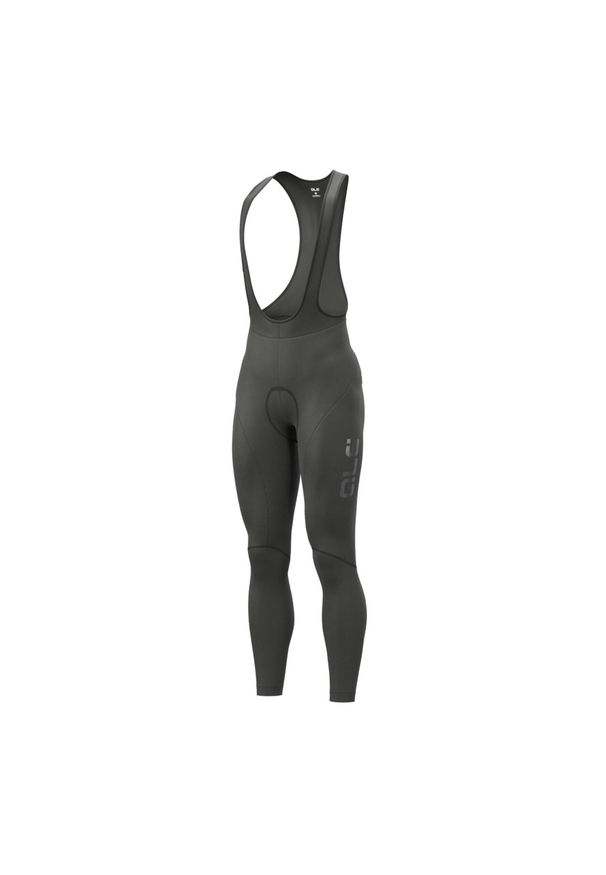 ALÉ CYCLING - Spodnie rowerowe męskie Alé Cycling Solid Winter. Kolor: czarny. Sport: kolarstwo