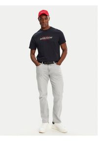 Guess Jeans T-Shirt M4YI42 K8FQ4 Granatowy Regular Fit. Kolor: niebieski. Materiał: bawełna #2