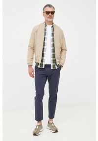 Pepe Jeans koszula bawełniana męska kolor zielony relaxed z kołnierzykiem button-down. Typ kołnierza: button down. Kolor: zielony. Materiał: bawełna #3