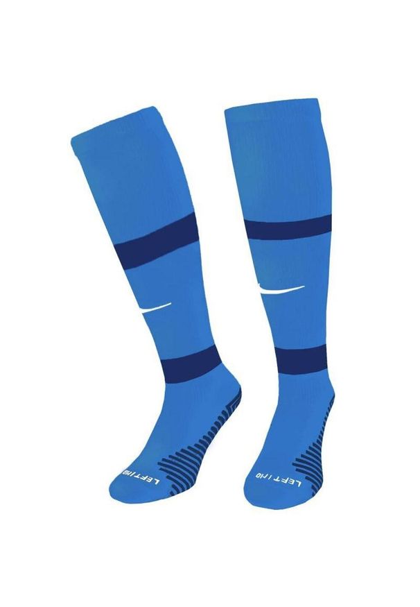 Nike - Męskie Skarpety Piłkarskie MatchFit. Kolor: niebieski. Sport: piłka nożna